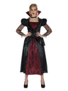 Vampire Queen Costume, Red & Black