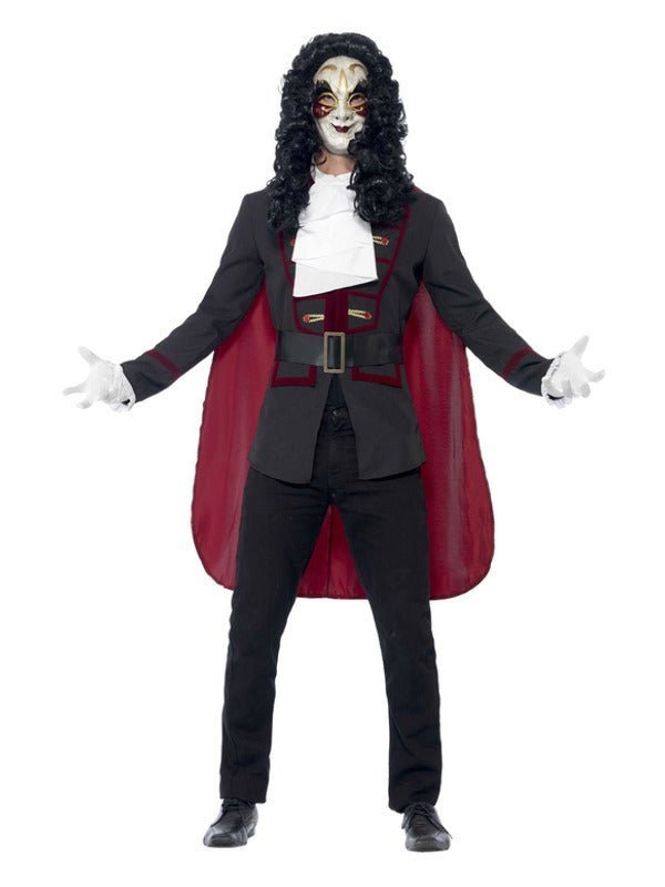 Venetian Highwayman Costume, Black Dress Loud