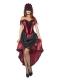 Venetian Temptress Costume, Red Dress Loud