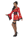 Vodka Geisha Costume, Red Dress Loud