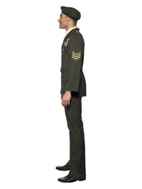 Wartime Officer, Green Dress Loud