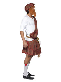 Well Hung Highlander Costume, Red Dress Loud