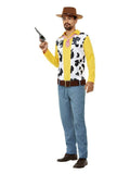 Western Cowboy Costume, Yellow Dress Loud