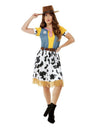 Western Cowgirl Costume, Yellow