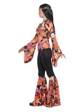 Willow the Hippie Costume, Multi-Coloured Dress Loud