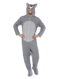 Wolf Costume, Grey Dress Loud