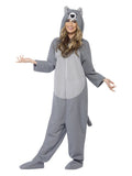 Wolf Costume, Grey Dress Loud