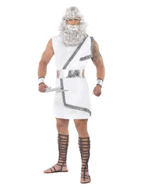 Zeus Costume, White Dress Loud