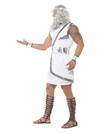 Zeus Costume, White Dress Loud