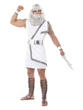 Zeus Costume, White Dress Loud