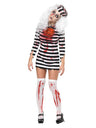 Zombie Convict Costume, Black & White
