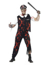 Zombie Policeman Costume, Black