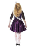Zombie Prom Queen Costume, Purple Dress Loud