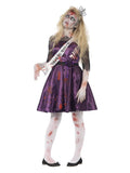 Zombie Prom Queen Costume, Purple Dress Loud